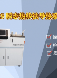 HT-L028 瞬态热线法导热系数测试仪（液体）ASTM D7896-19 讲解描述

