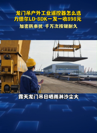 龙门吊户外工业遥控器怎么选？力德尔LD-8DK一发一收898元#工业遥控器 