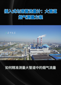 插入式匀速管流量计：大管道烟气测量方案#农业物联网 #专科生 #plc教学 #警车灯电路 #溶氧仪校准 