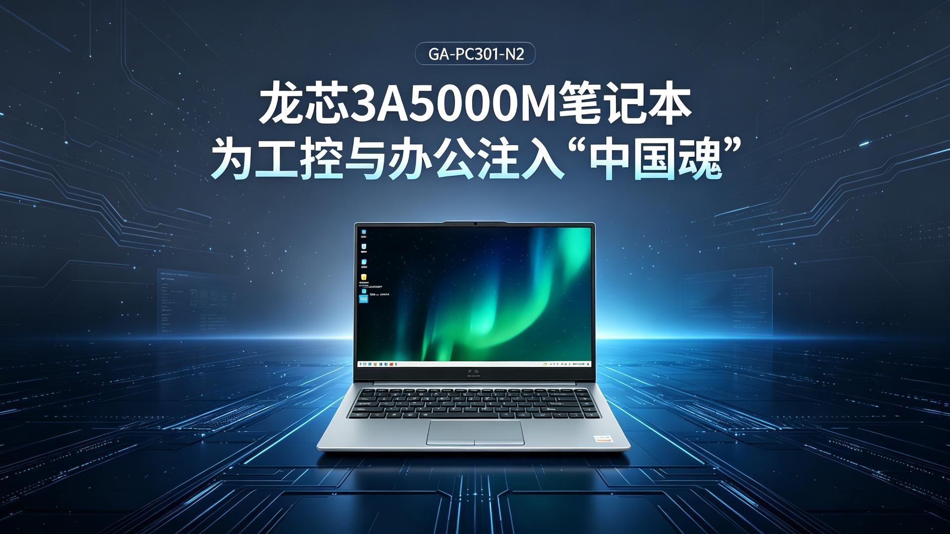 龙芯3A5000M笔记本：为工控与办公注入“中国魂”#工控机 #笔记本电脑 