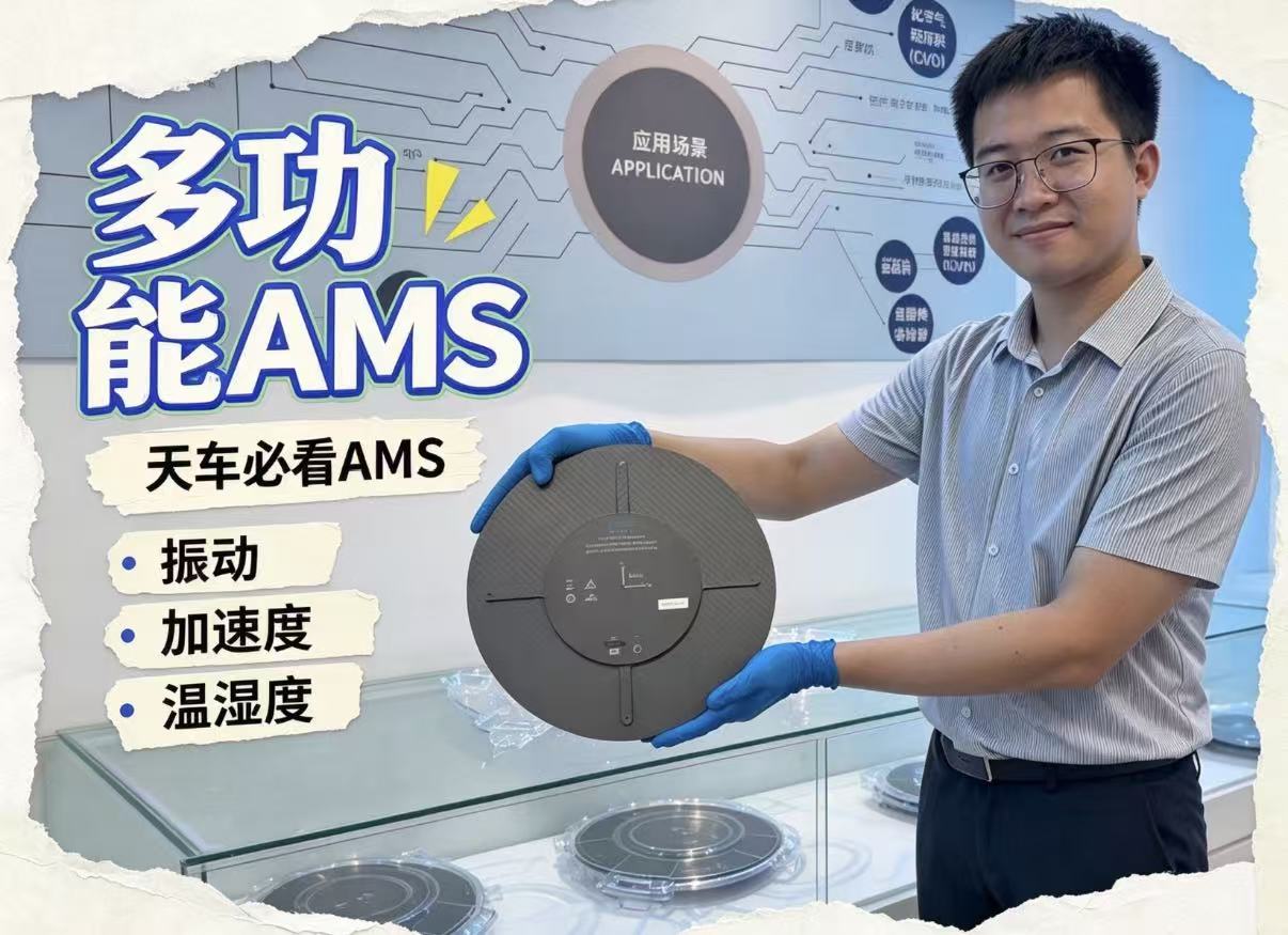 瑞乐半导体——为什么在天车运输设备中要用到AMS#晶圆检测 #晶圆测温 #晶圆制造过程 