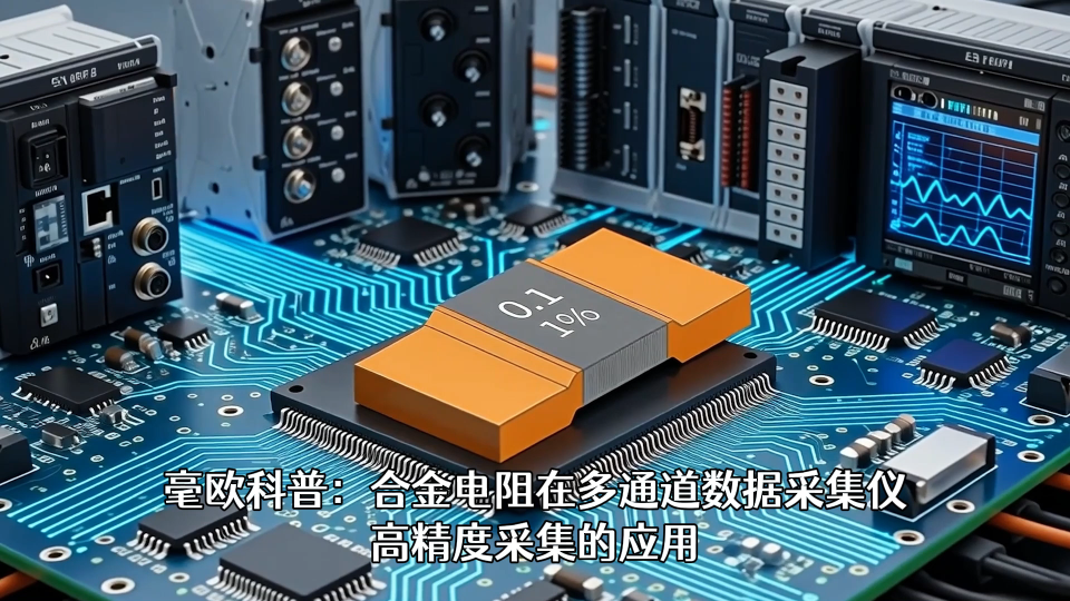 毫欧科普：合金电阻在多通道数据采集仪高精度采集的应用#合金电阻 #多通道数据采集仪 #采样电阻
 