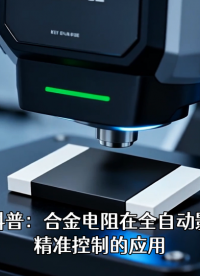 毫欧科普：合金电阻在全自动影像仪精准控制的应用#合金电阻 #全自动影像仪 #电子技术 