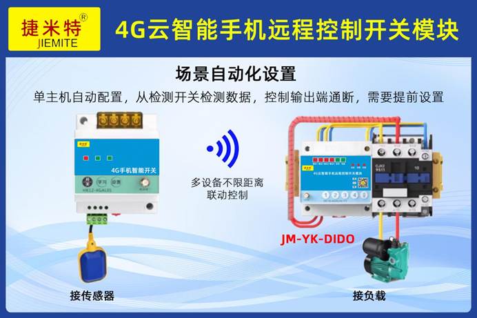 4G远程控制开关实现温室大棚卷帘机暖风机手机远程智能调控