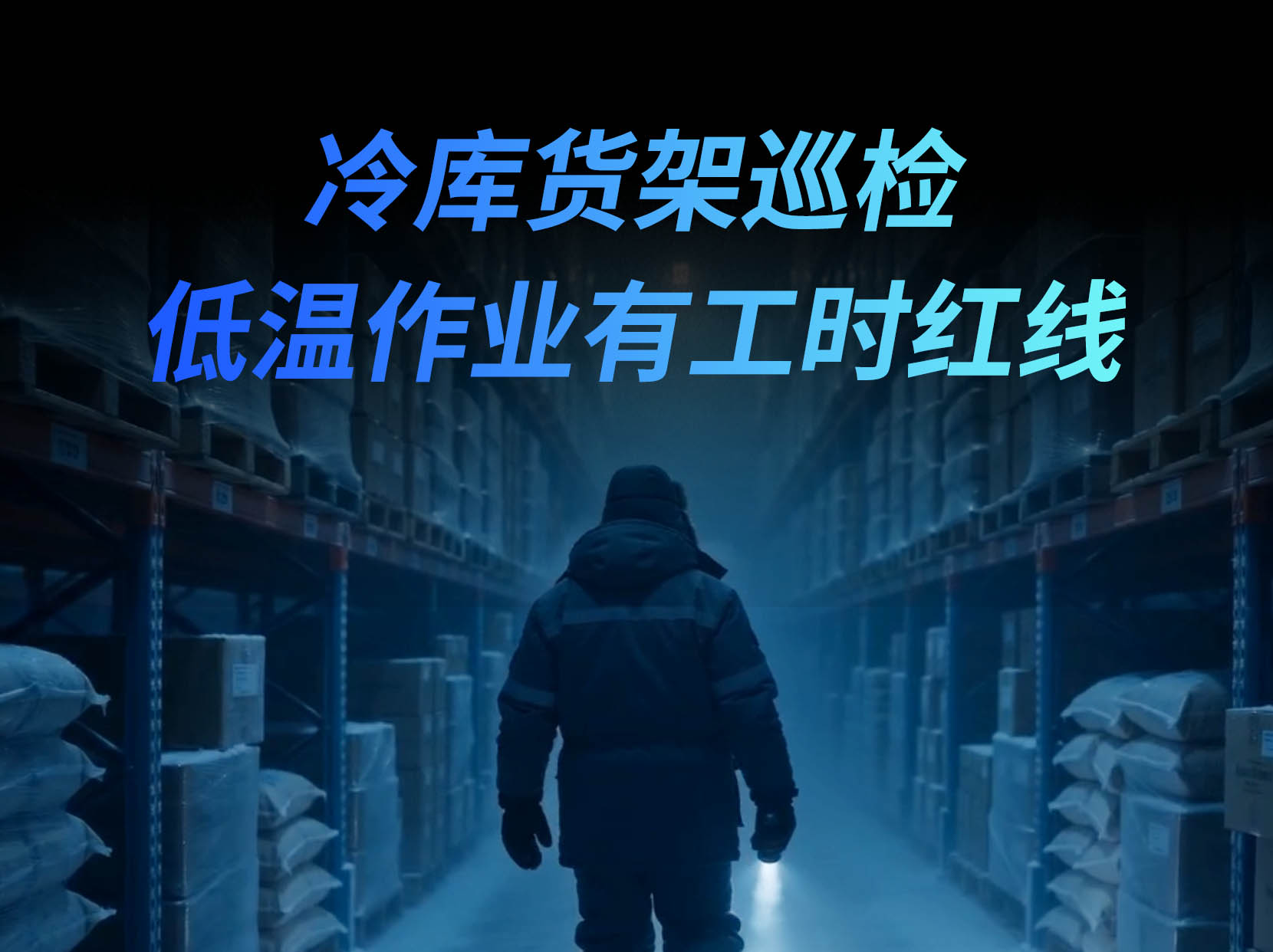 冷库货架远程监测，不用进冷库也能掌握安全状态#冷库货架 #货架监测 