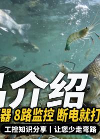 水产鱼塘电力监测设备，8路4G断电报警器，单相三相220V380V，三路告警提醒#电工 #plc #物联网 