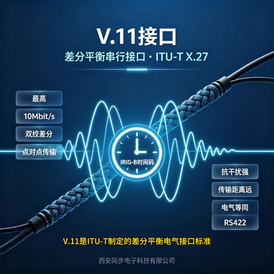 V.11 接口科普及其在 IRIG-B 码授时产品上的应用