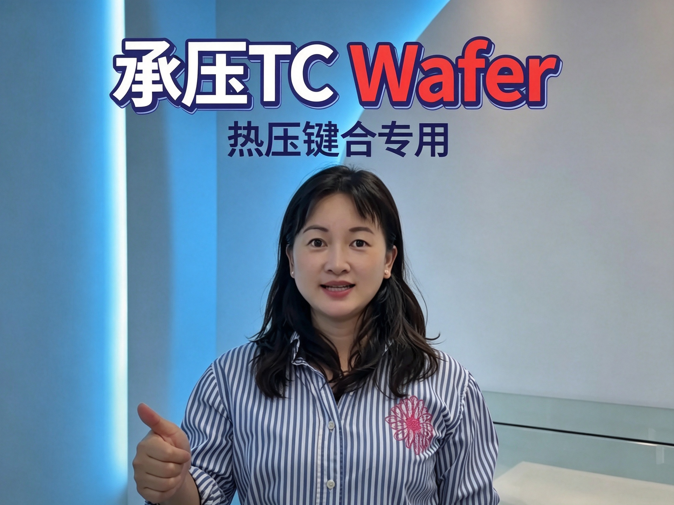 瑞乐半导体——承压 TC Wafer 专门应对热压键合场景#晶圆测温 #晶圆检测 #晶圆键合 