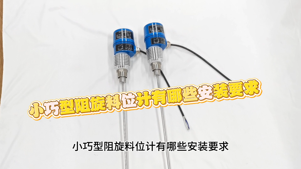 小巧型阻旋料位计有哪些安装要求