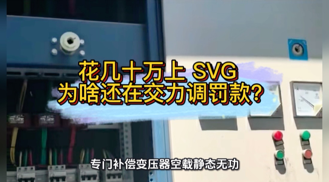 花几十万上 SVG，为啥还在交力调罚款？