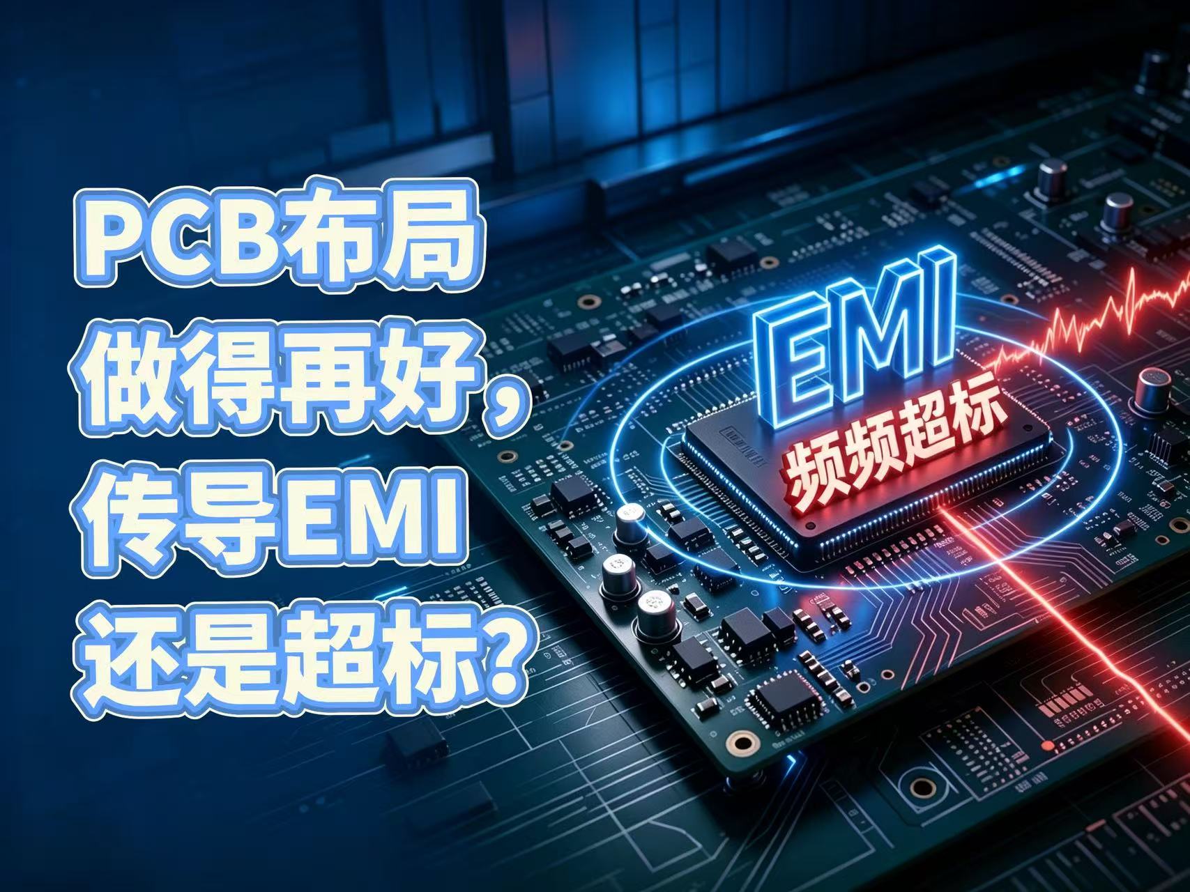 PCB布局做的再好，传导EMI还是超标？
# #电路知识 #电工 #电子 #EMC #EMC测试 #韬略科技 