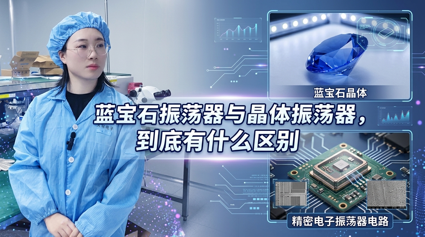 蓝宝石振荡器和晶体振荡器到底有什么区别？# 蓝宝石振荡器#
 晶体振荡器#电路知识 #电路原理 #硬核拆解 