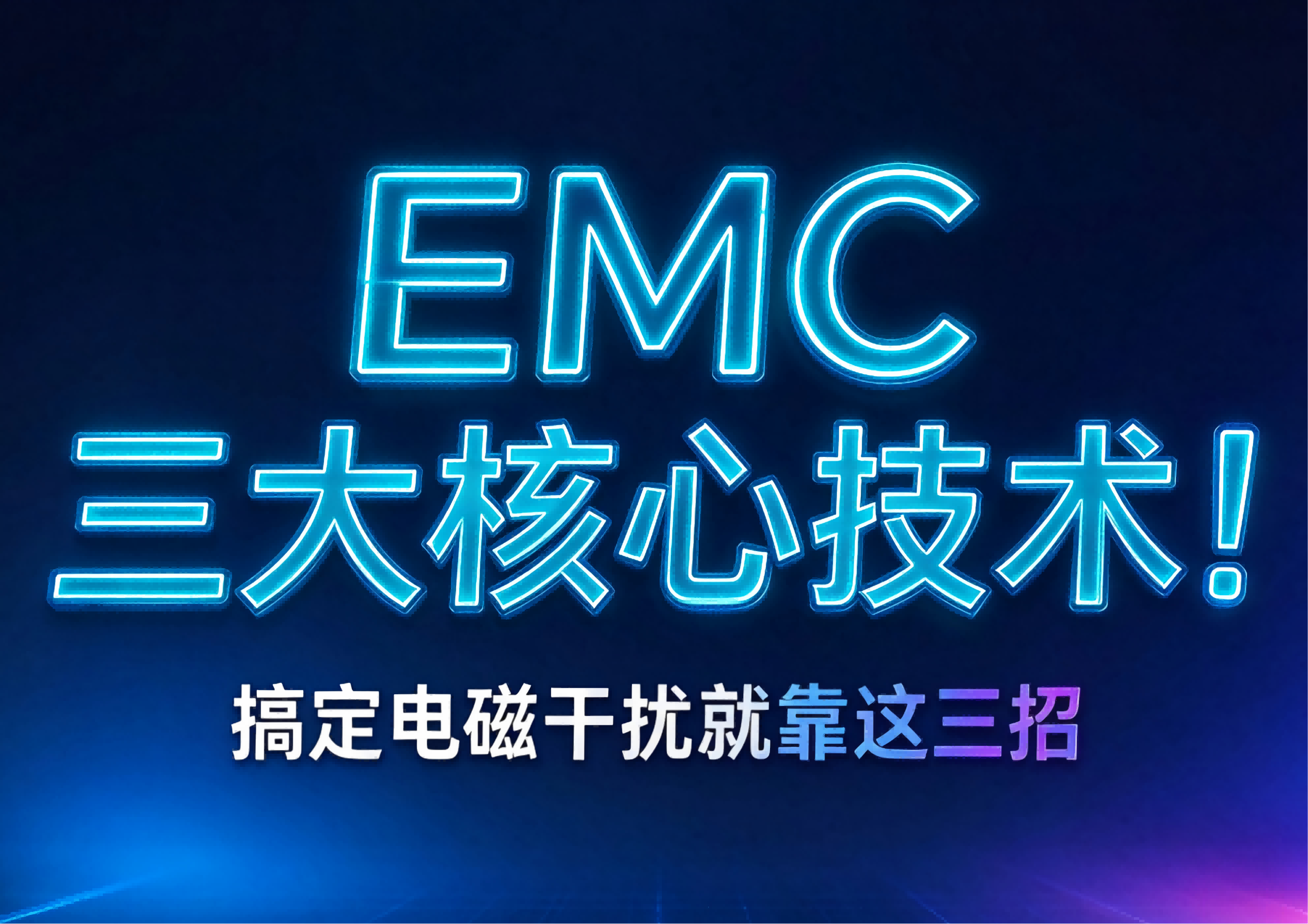 EMC三大核心技术！搞定电磁干扰就靠这三招
#电工 #电路知识 #EMC #电磁兼容 #韬略科技 #科普知识 