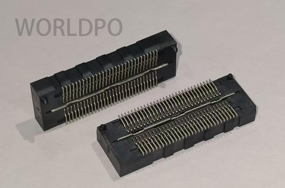 Samtec QTH/QSH 0.5mm高速板对板连接器：从技术解析到WORLDPO国产替代