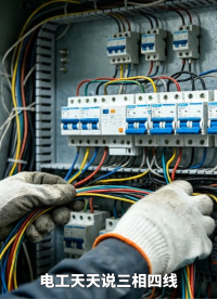 三相四线到底是哪四根线？为什么工业配电离不开它？#电工 #plc #物联网 