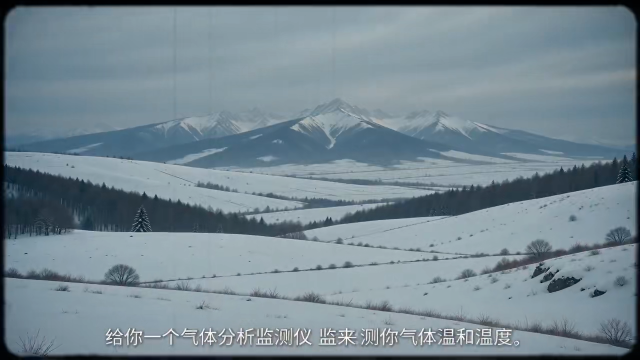 给你一个无人机气体检测仪报警器，帮你度过这个冬天