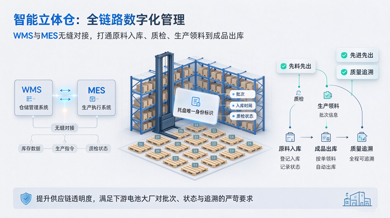 一文简析，新能源正极材料为什么要建设智能立体仓储？